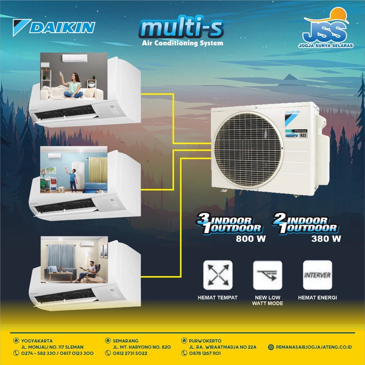 AC Daikin Multi S